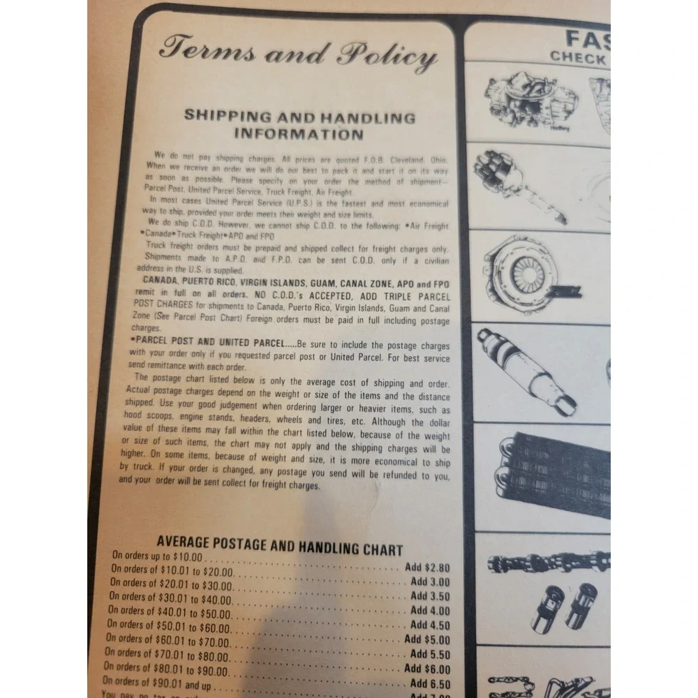 Vtg Midwest Auto Specialties 1981 Mail Order Car Parts & Accessories Catalog‎